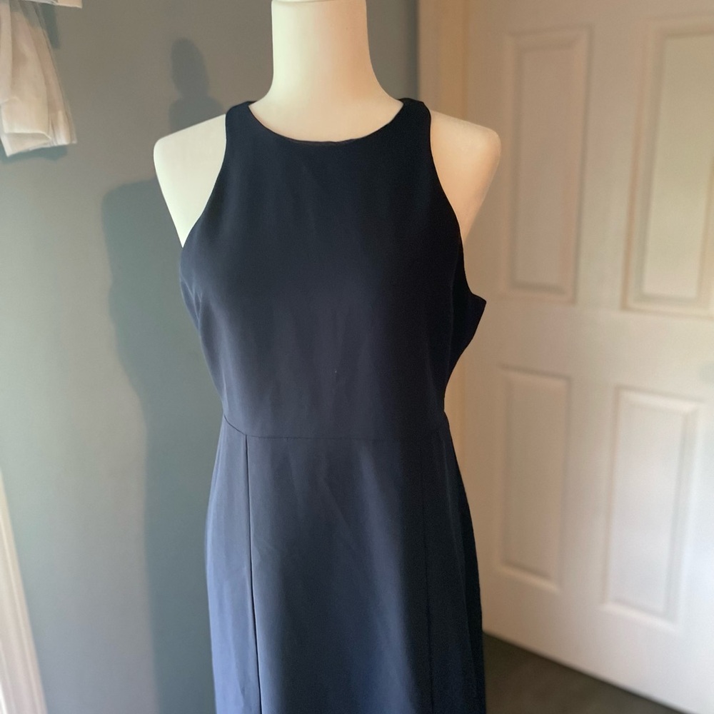 Show Me Your Mumu Navy Sleeveless Dress size large EUC
